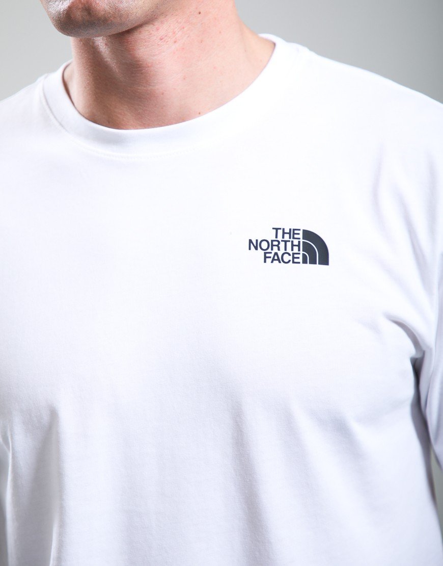 The North Face Mountain Sketch Graphic T-Shirt White
