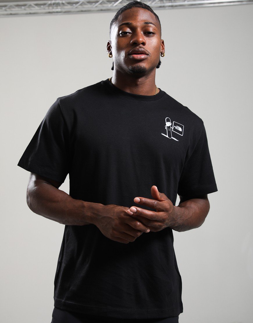 The North Face Opposites Attract Relaxed Graphic T-Shirt Black
