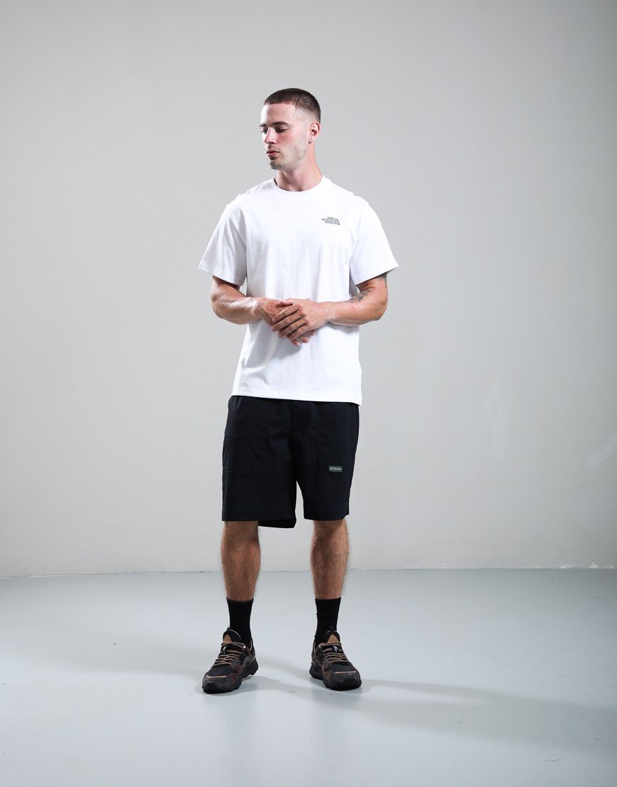 The North Face Stone Logo Relaxed Graphic T-Shirt White