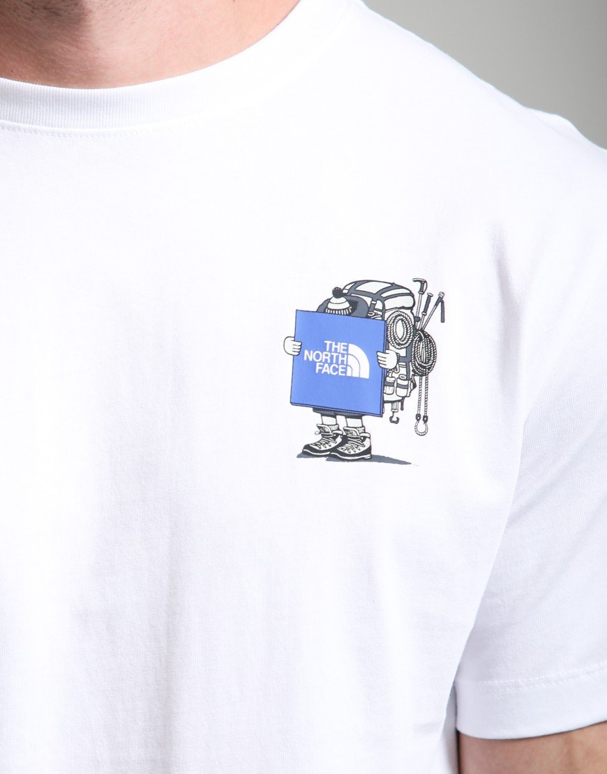 The North Face Gear Up Get Out Graphic T-Shirt White