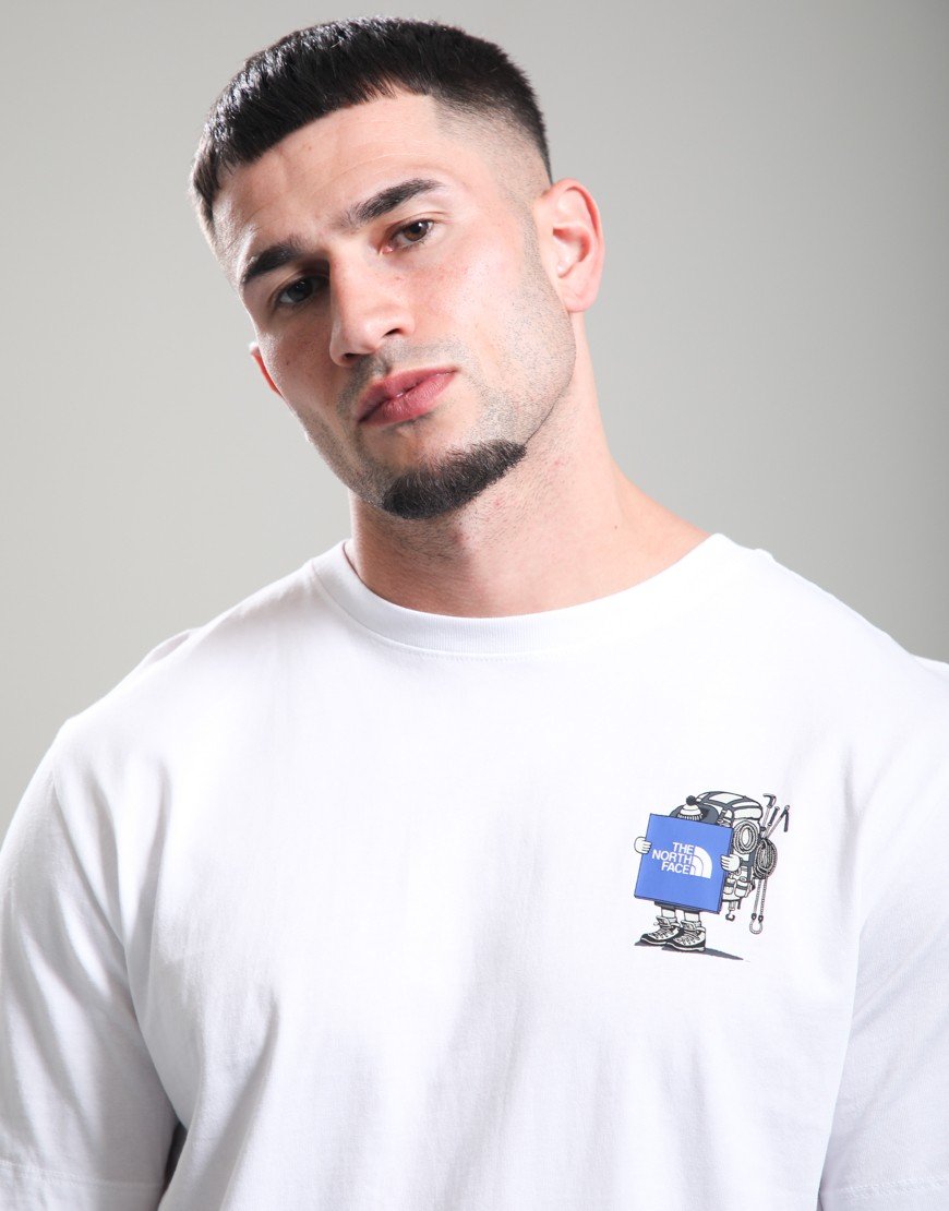 The North Face Gear Up Get Out Graphic T-Shirt White