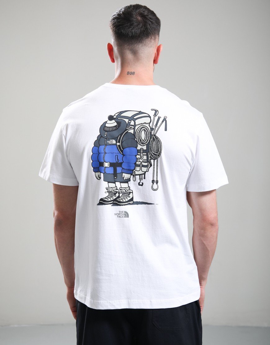 The North Face Gear Up Get Out Graphic T-Shirt White