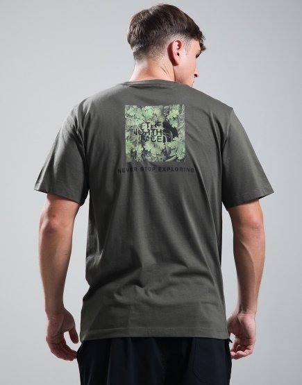 The North Face Yosemite Oak Box NSE T-Shirt New Taupe Green