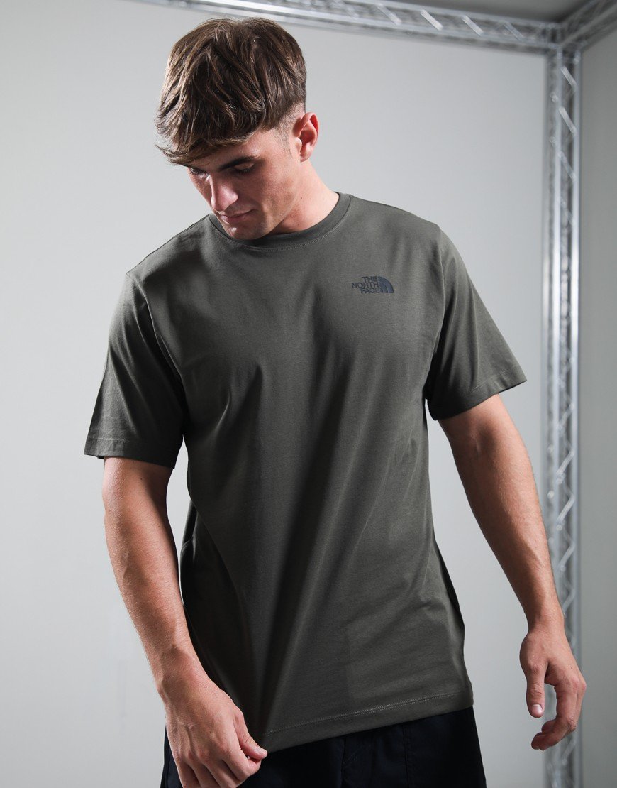 The North Face Yosemite Oak Box NSE T-Shirt New Taupe Green