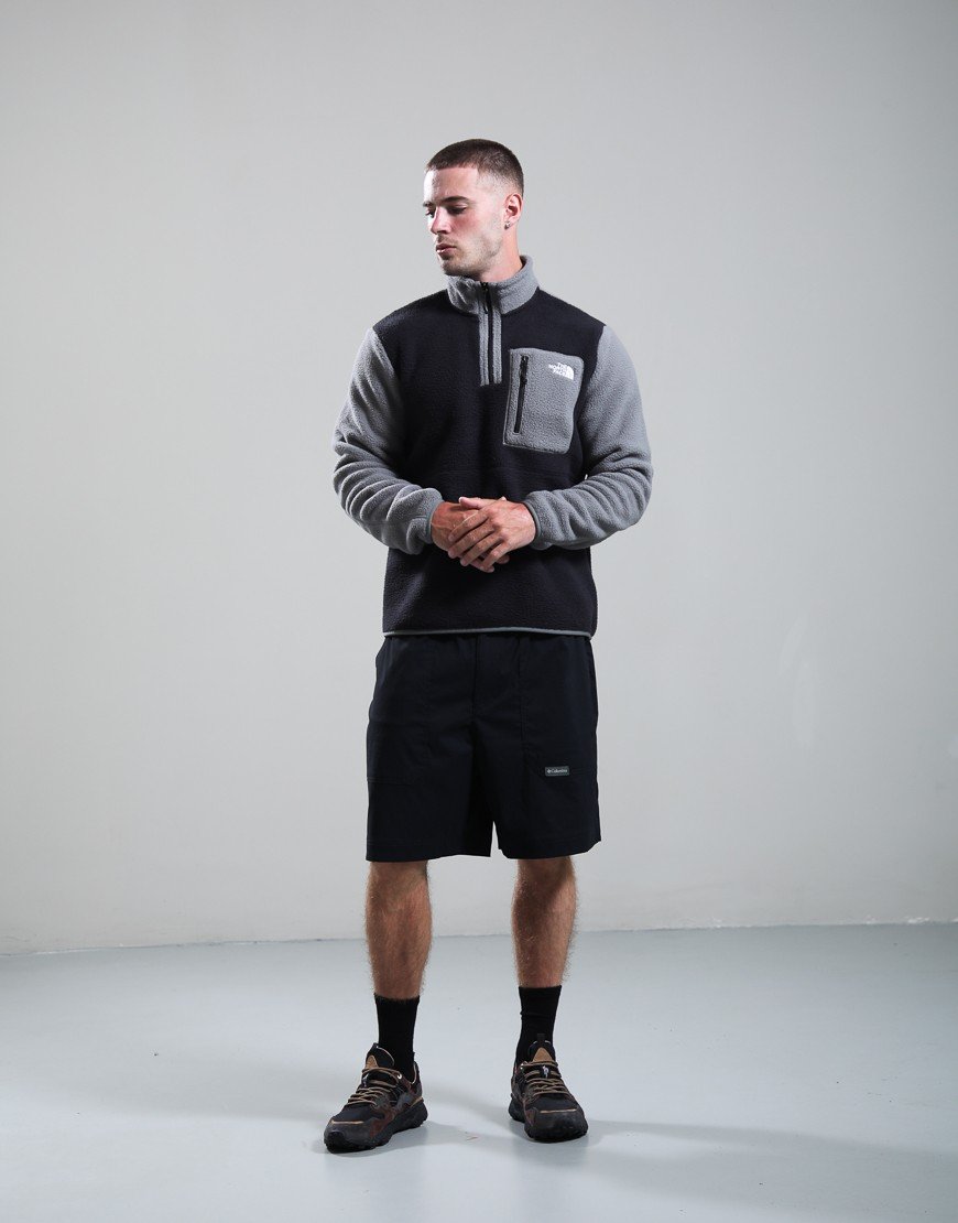 The North Face Yumiori 1/4 Zip Fleece Jacket Black/Smoked Pearl