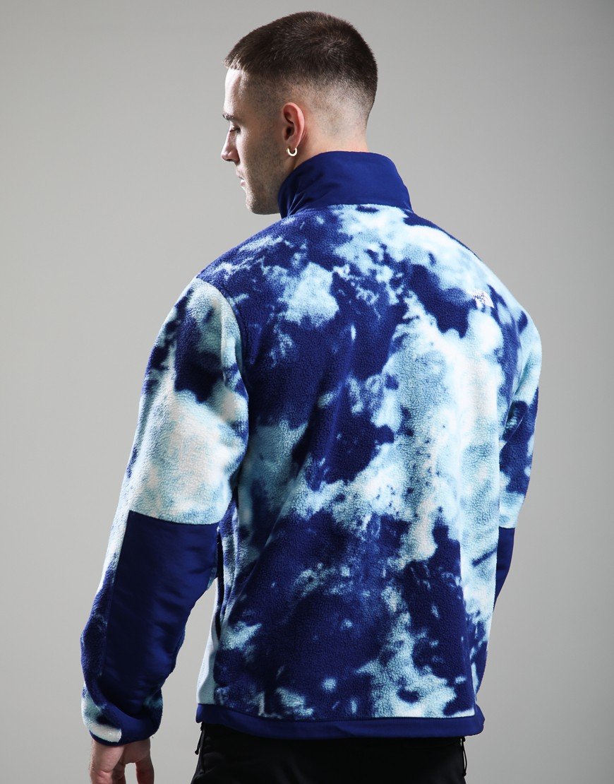 The North Face Yumiori Off-Peak Printed Fleece Jacket Bold Blue Granitic Rock Print