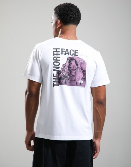 The North Face Half Dome Photo Graphic T-Shirt White