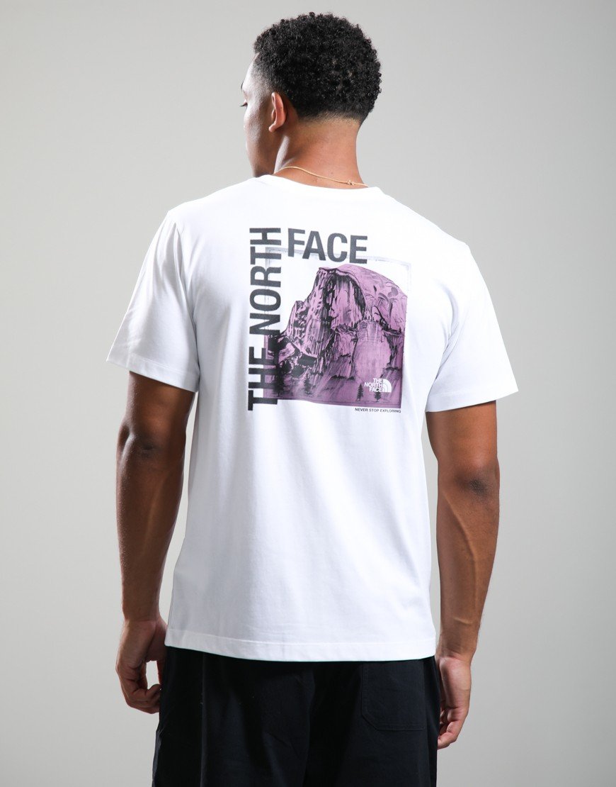 The North Face Half Dome Photo Graphic T-Shirt White