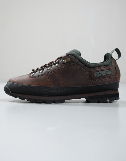 Timberland Euro Hiker Lace Up Shoe Dark Brown