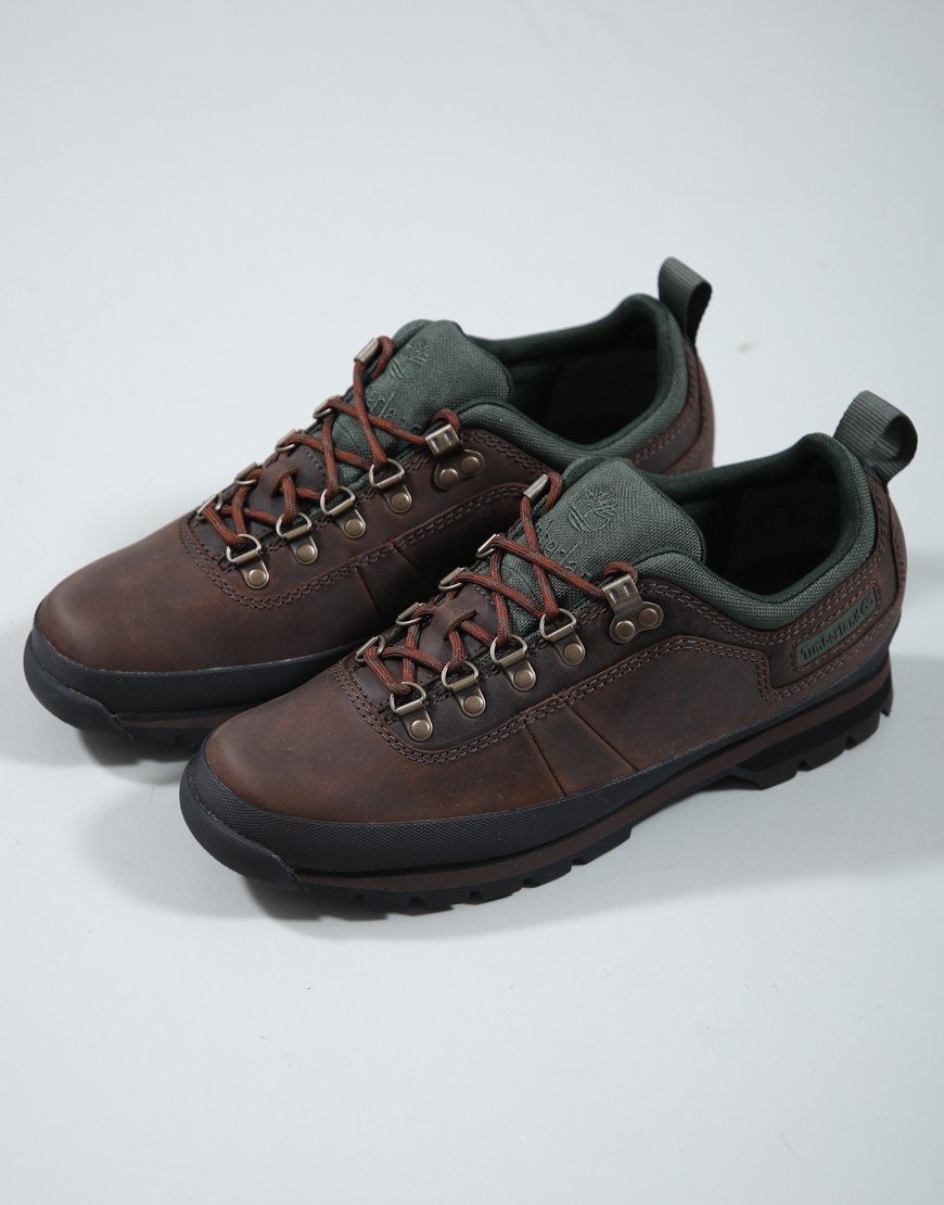 Timberland Euro Hiker Lace Up Shoe Dark Brown