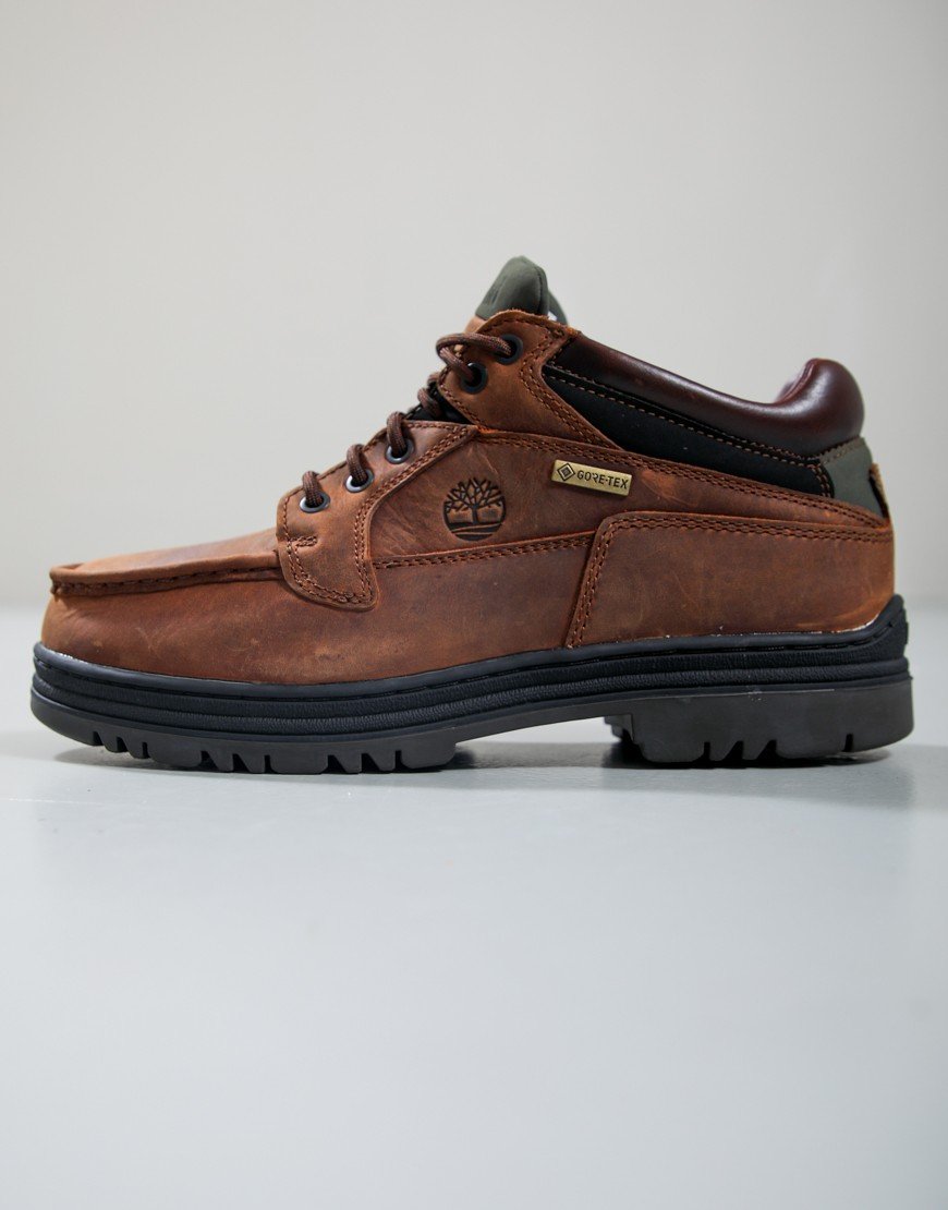 Timberland Mid Lace Up GTX Boots Brown Beef Broccoli