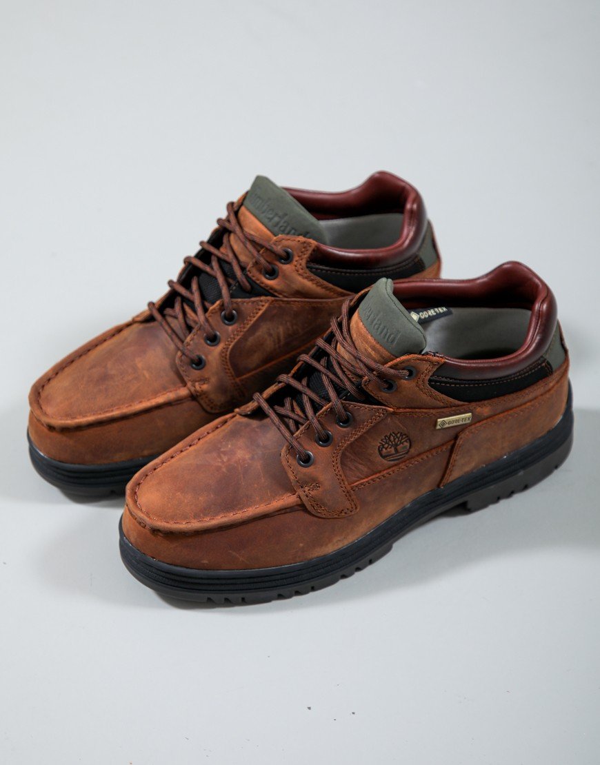 Timberland Mid Lace Up GTX Boots Brown Beef Broccoli