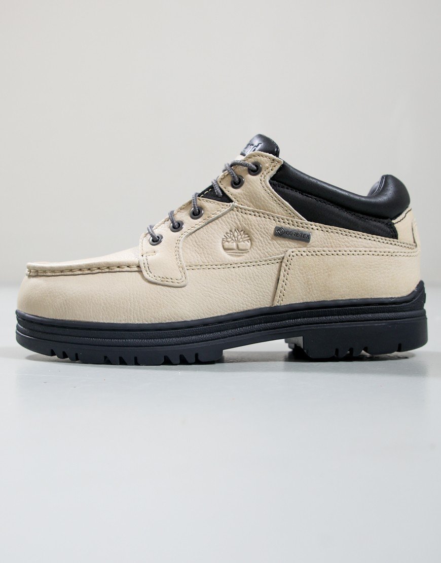 Timberland Mid Lace Up GTX Boot Light Beige Grain Black