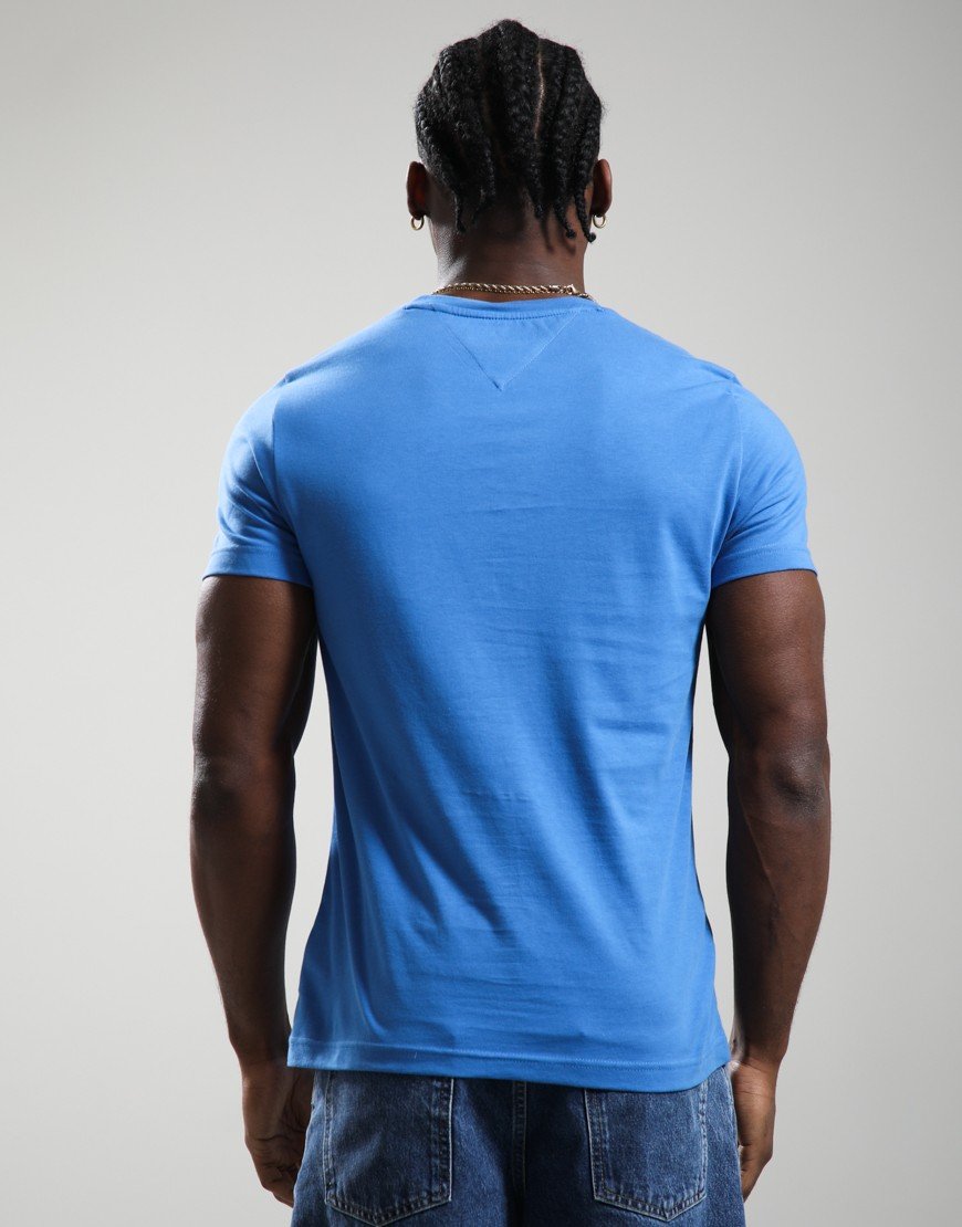 Tommy Hilfiger Logo T-Shirt Blue Orbit