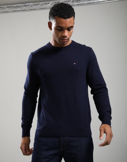 Tommy Hilfiger Cashmere Crew Sweat Desert Sky