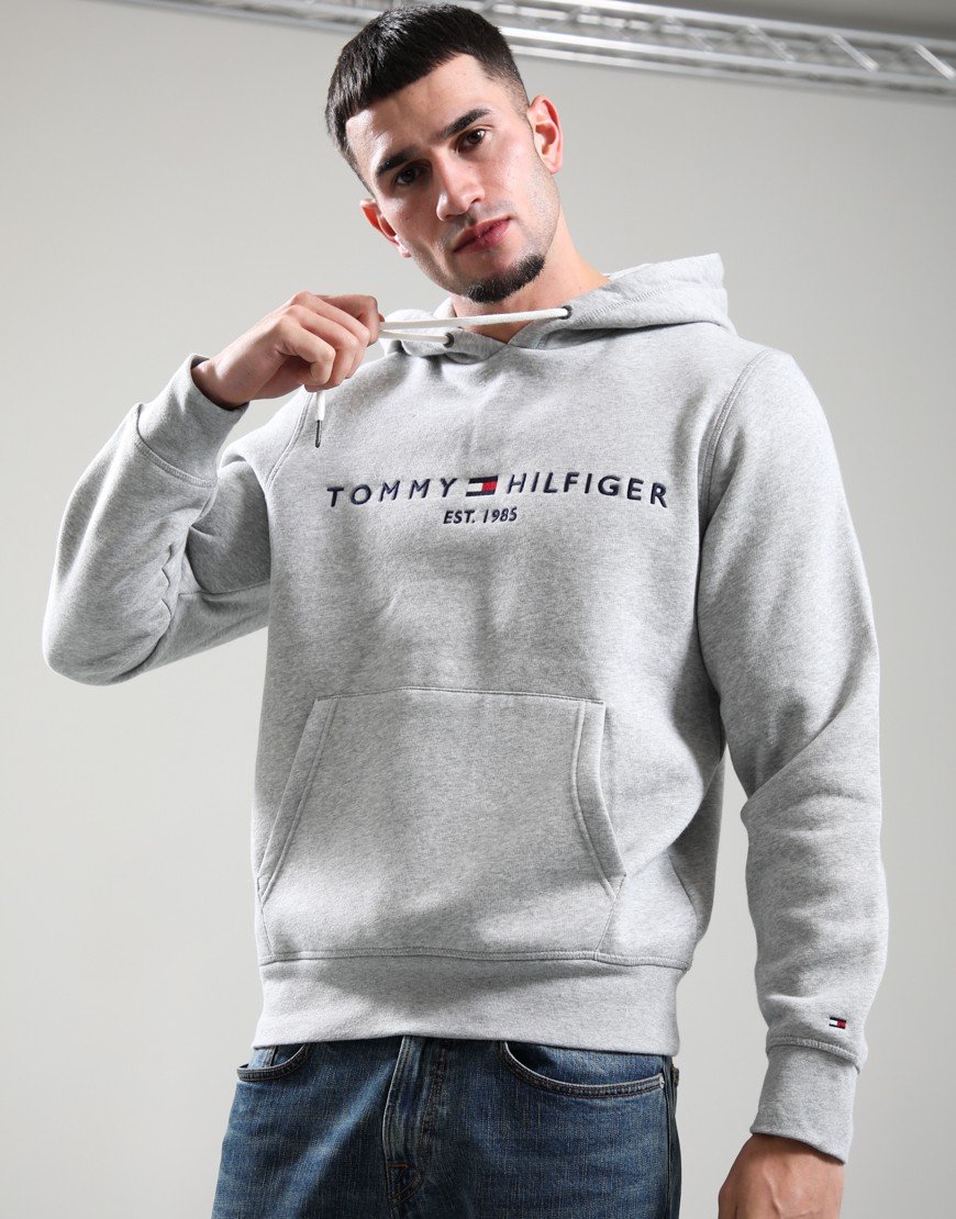Tommy Hilfiger Core Tommy Hoodie Cloud Heather