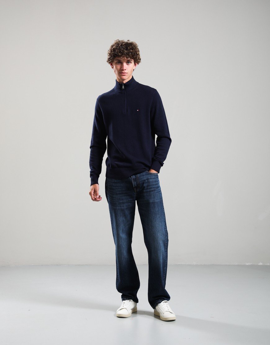 Tommy Hilfiger Dover Regular Straight Jeans Wood Indigo