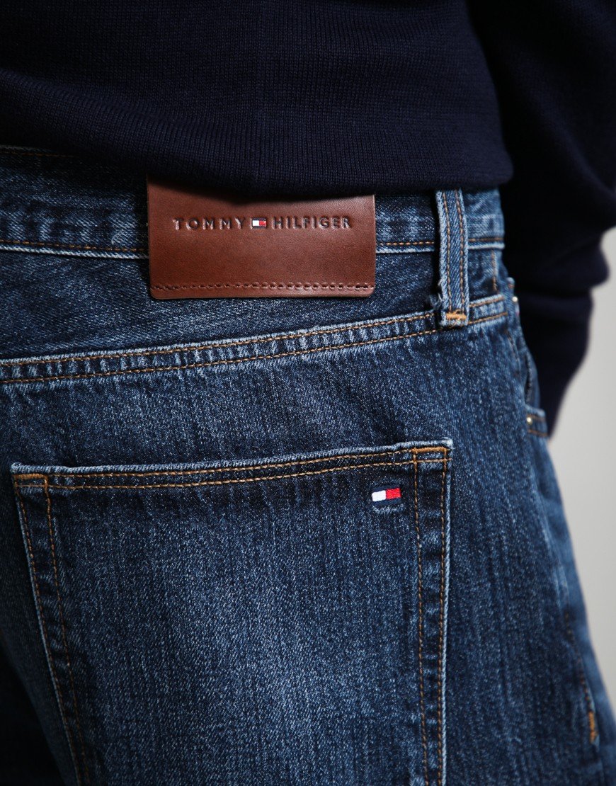 Tommy Hilfiger Dover Regular Straight Jeans Wood Indigo