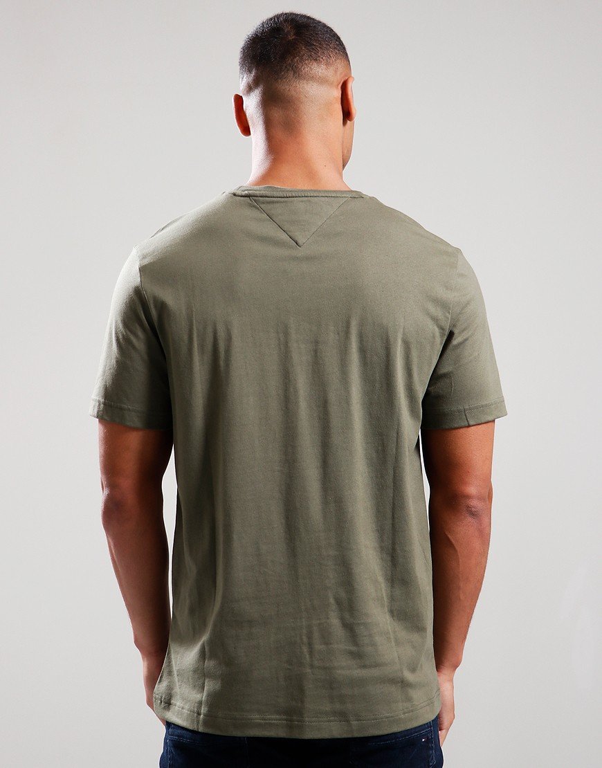 Tommy Hilfiger Essential Regular Fit Solid T-Shirt Battle Green