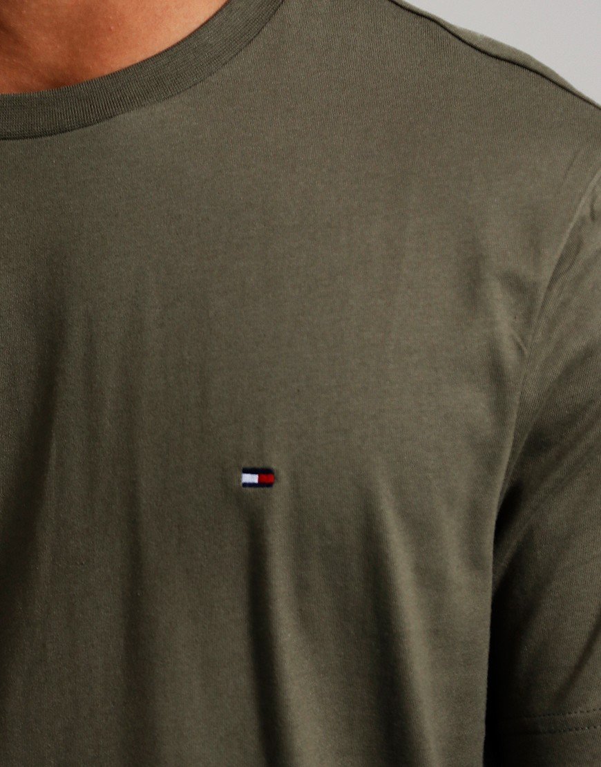 Tommy Hilfiger Essential Regular Fit Solid T-Shirt Battle Green