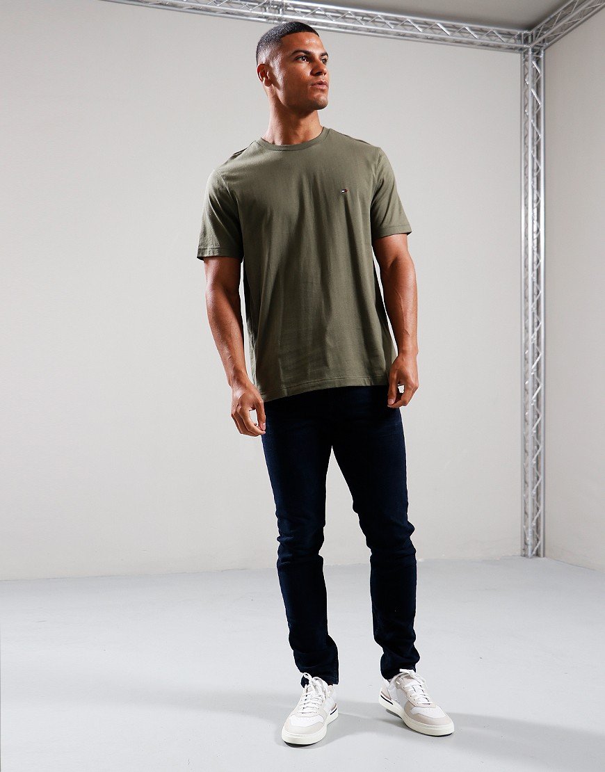 Tommy Hilfiger Essential Regular Fit Solid T-Shirt Battle Green