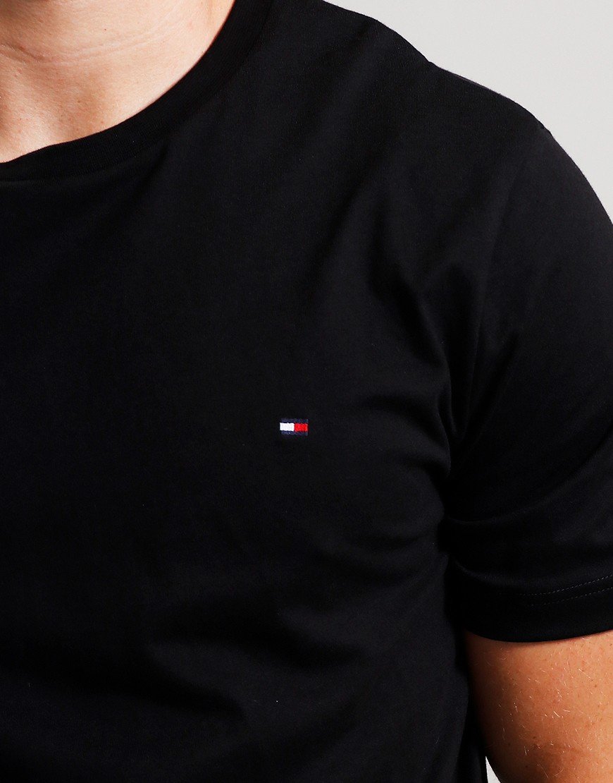 Tommy Hilfiger Essential Regular Fit Solid T-Shirt Black