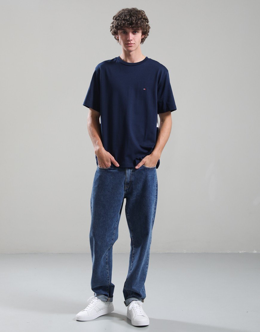 Tommy Hilfiger Flag T-Shirt Carbon Navy