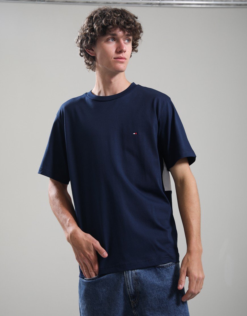 Tommy Hilfiger Flag T-Shirt Carbon Navy