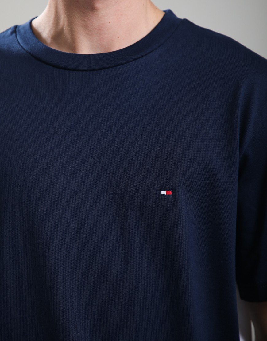 Tommy Hilfiger Flag T-Shirt Carbon Navy