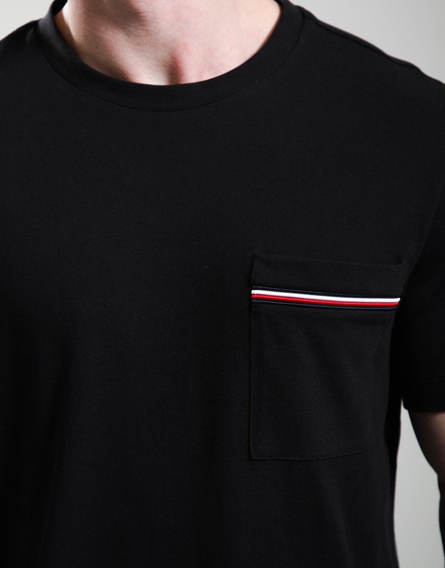 Tommy Hilfiger Global Stripe Pique Pocket T-Shirt Desert Sky