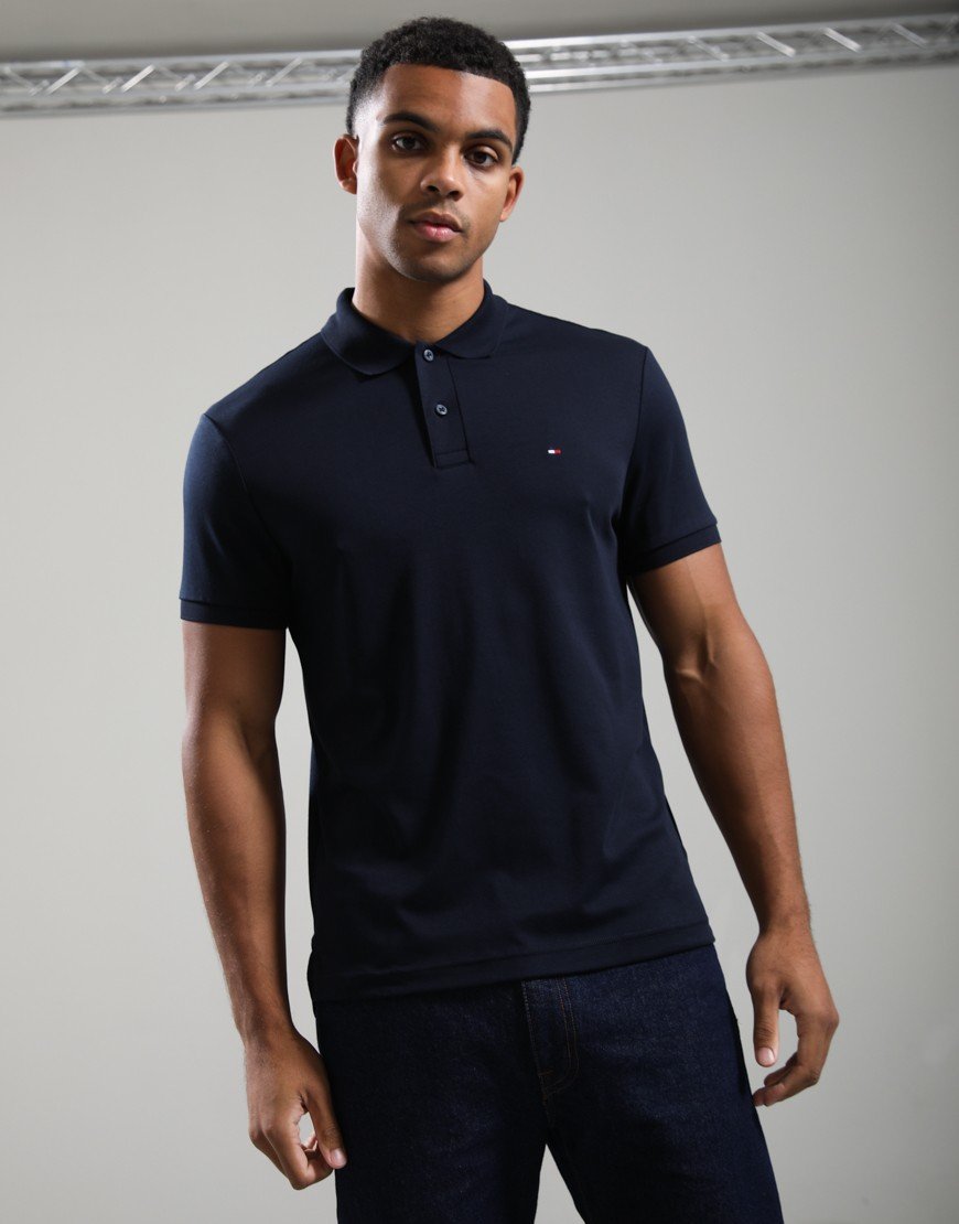 Tommy Hilfiger Liquid Cotton Polo Shirt Desert Sky