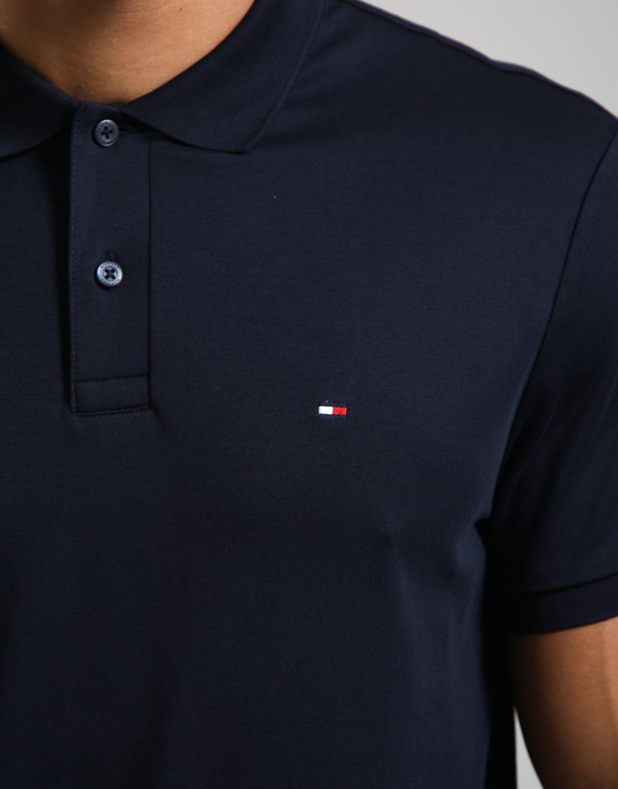 Tommy Hilfiger Liquid Cotton Polo Shirt Desert Sky