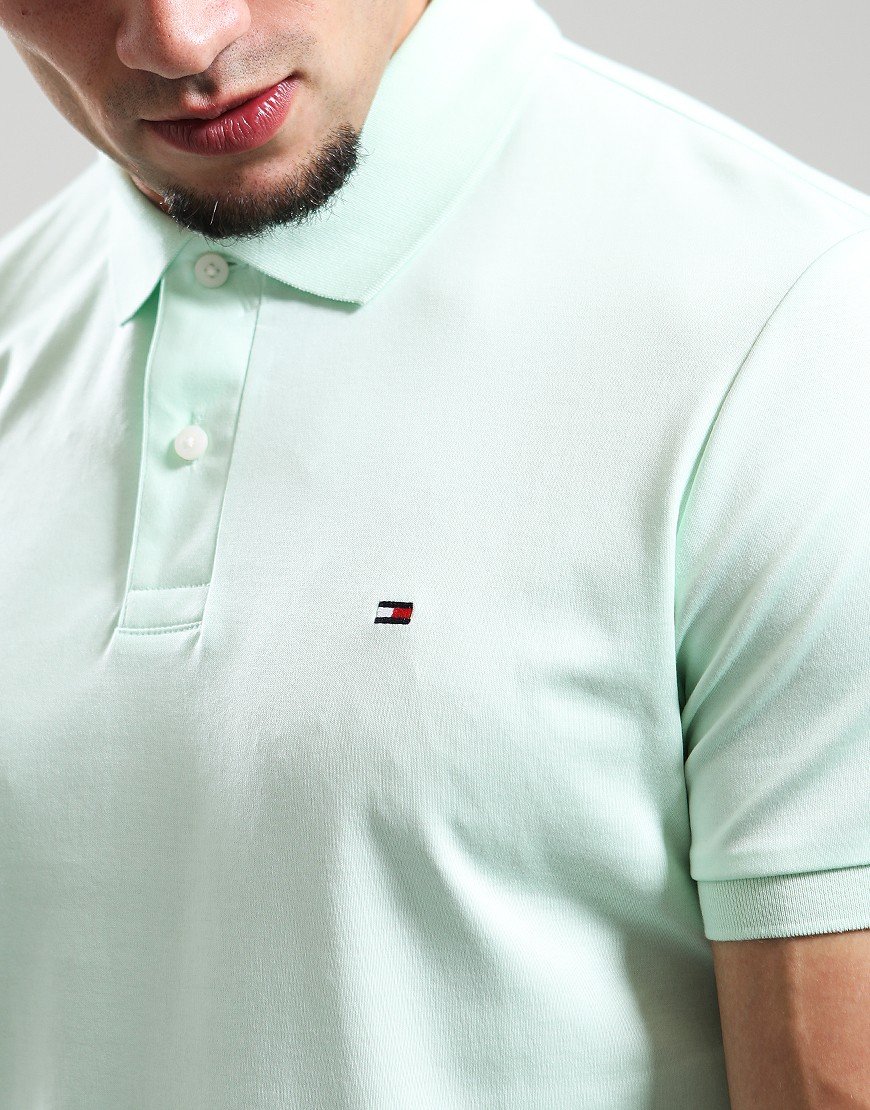 Tommy Hilfiger Liquid Cotton Polo Shirt Opal Green