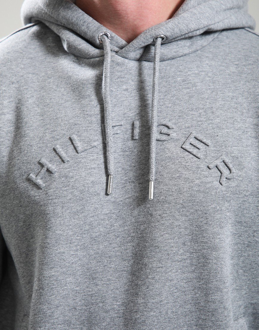 Tommy Hilfiger RWB Insert Hoodie Medium Grey Heather