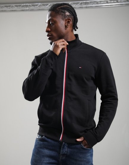 Tommy Hilfiger RWB Tipping Track Jacket Black