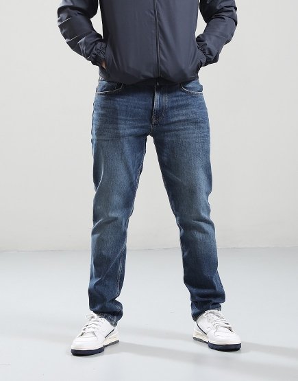 Tommy Hilfiger Straight Denton Jeans Blue