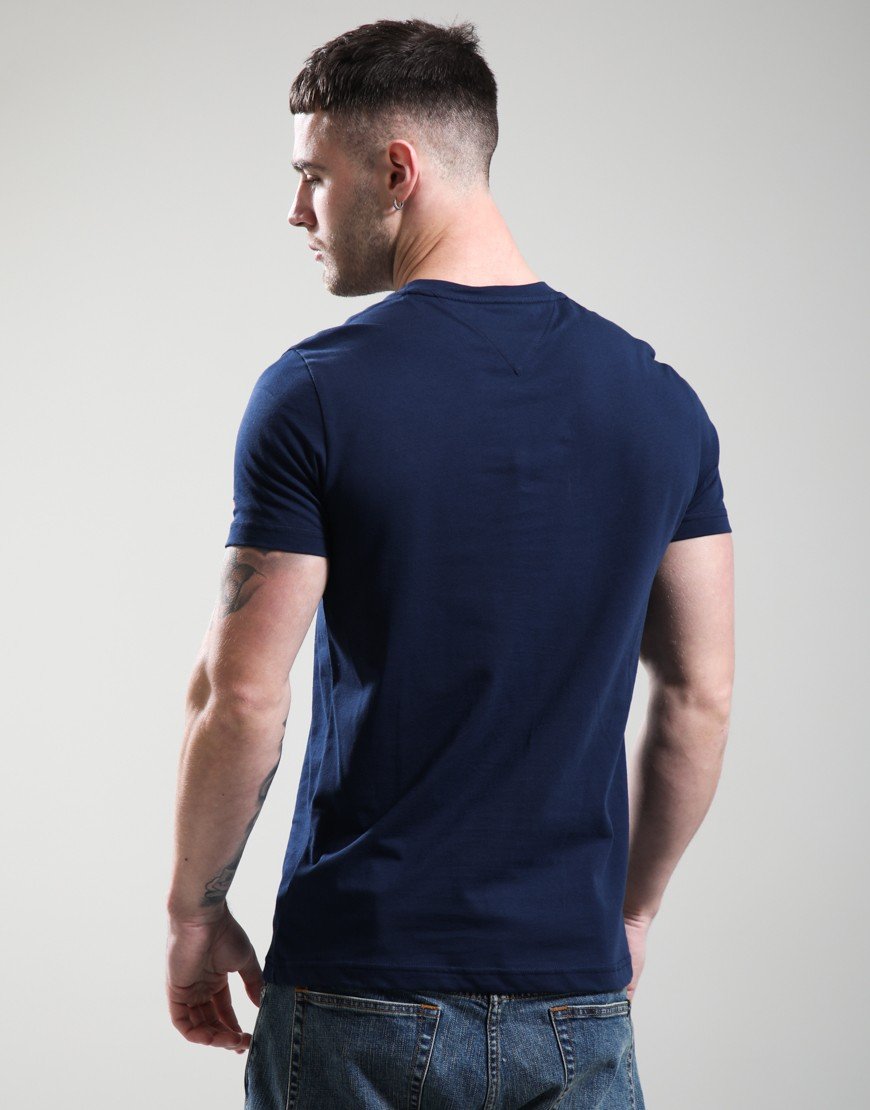 Tommy Hilfiger Logo T-Shirt Carbon Navy