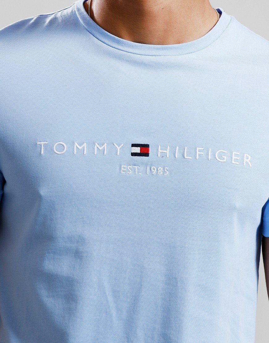 Tommy Hilfiger Tommy Logo T-Shirt Vessel Blue
