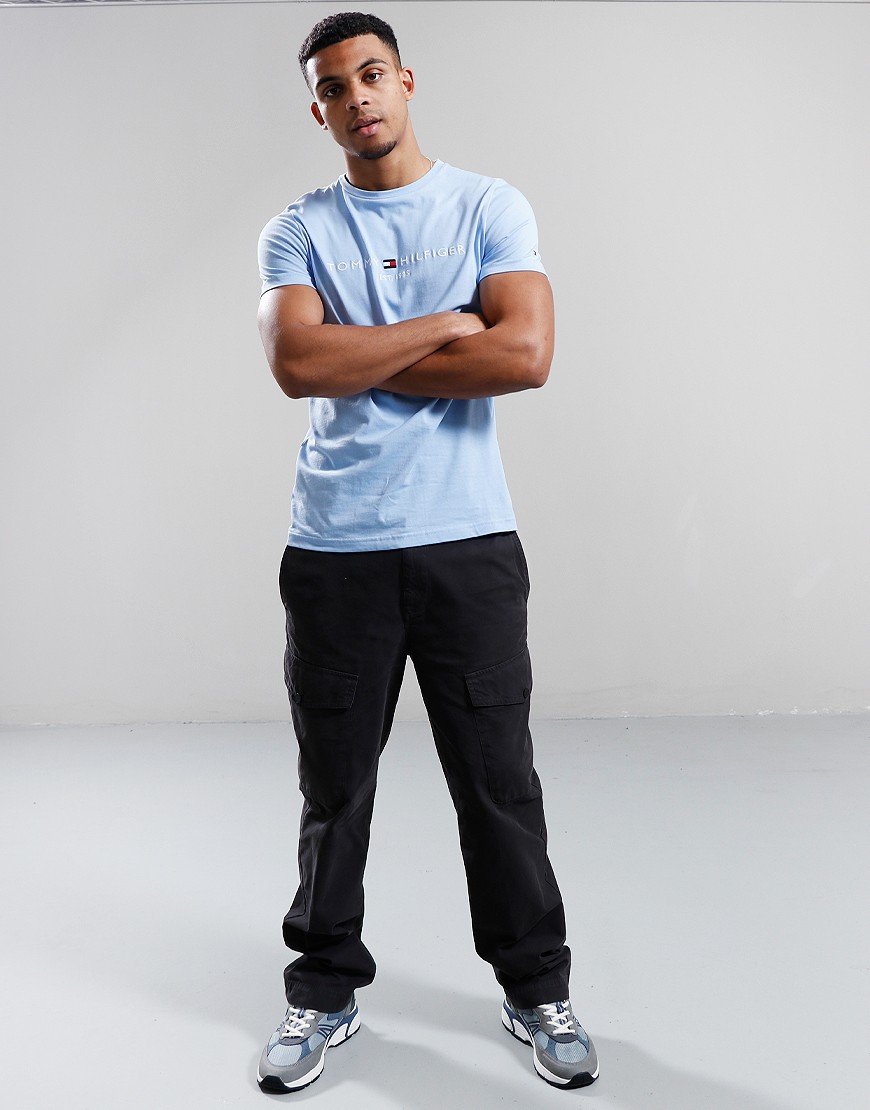 Tommy Hilfiger Tommy Logo T-Shirt Vessel Blue