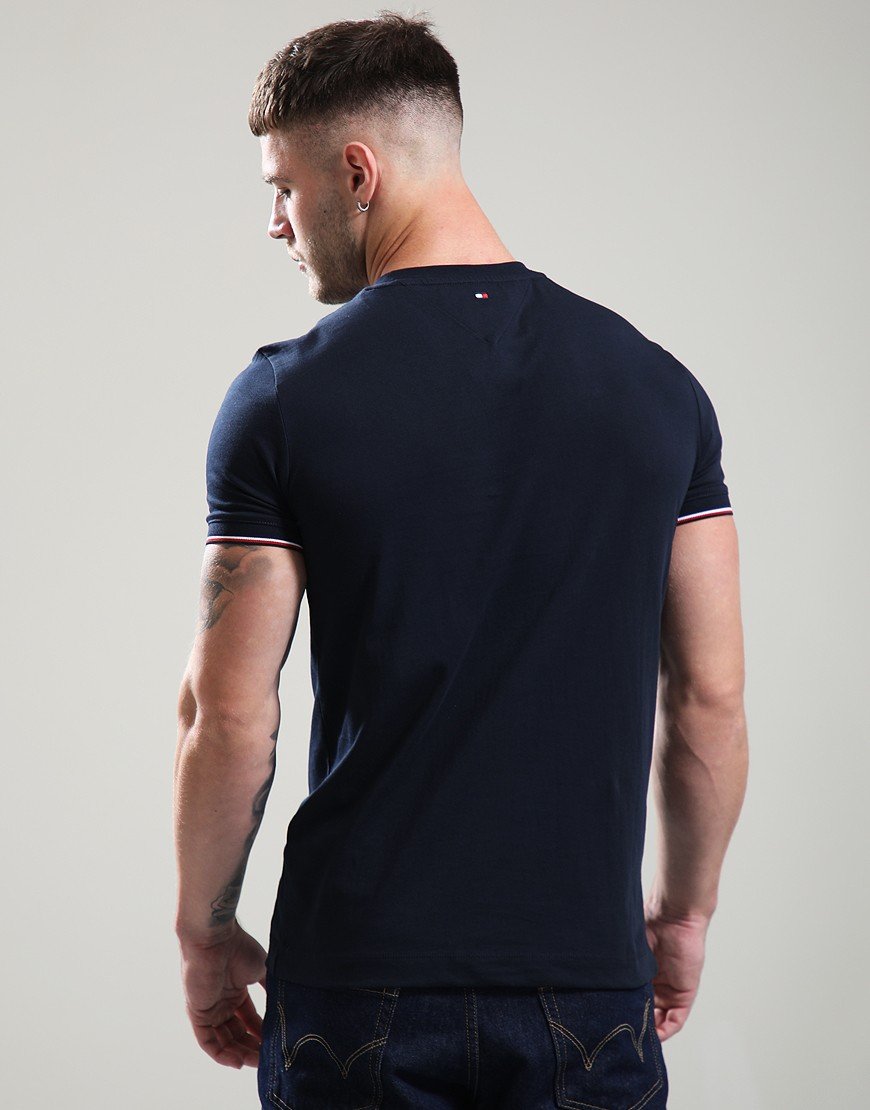 Tommy Hilfiger Tommy Tipped  T-Shirt Desert Sky