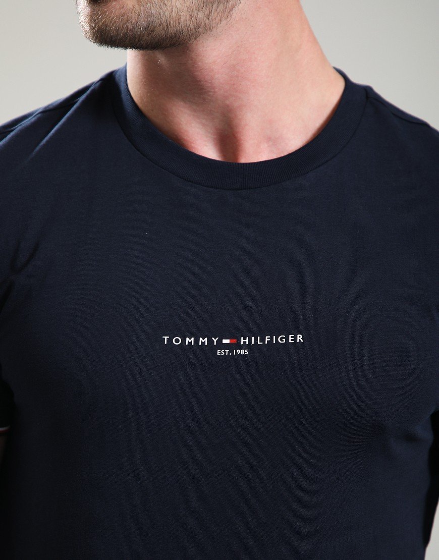 Tommy Hilfiger Tommy Tipped  T-Shirt Desert Sky