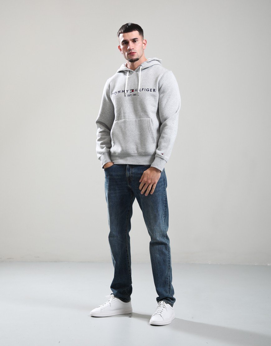 Tommy Hilfiger Core Tommy Hoodie Cloud Heather