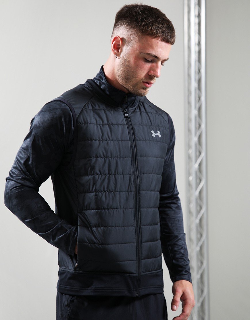 Under Armour Launch Insulated Vest Black/Reflective