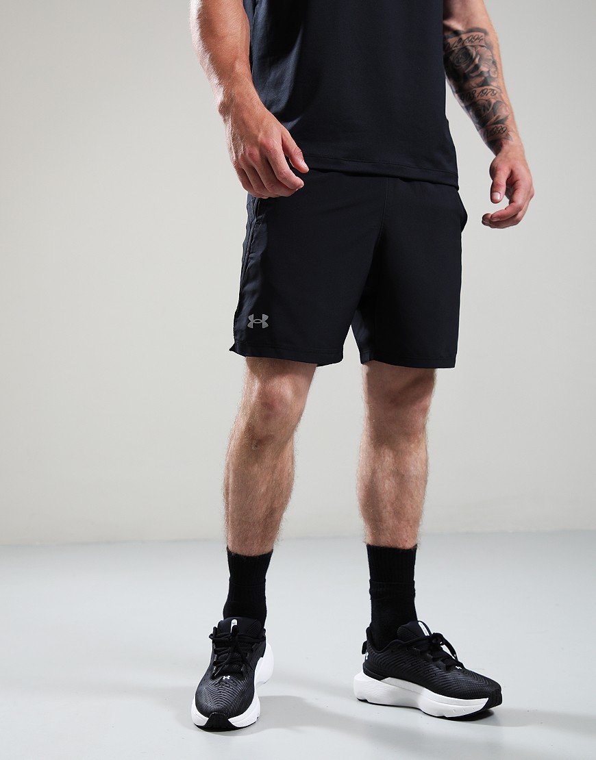 Under Armour Launch Unlined Shorts Black/Reflective