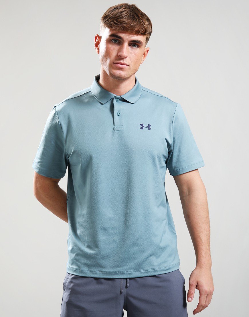 Under Armour Matchplay Polo Shirt Blue/Midnight Navy