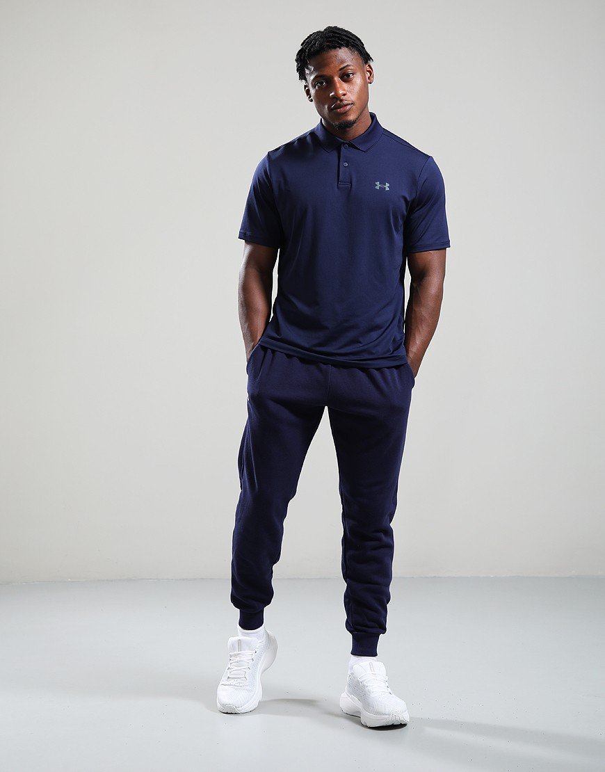 Under Armour Rival Fleece Joggers Midnight Navy/White