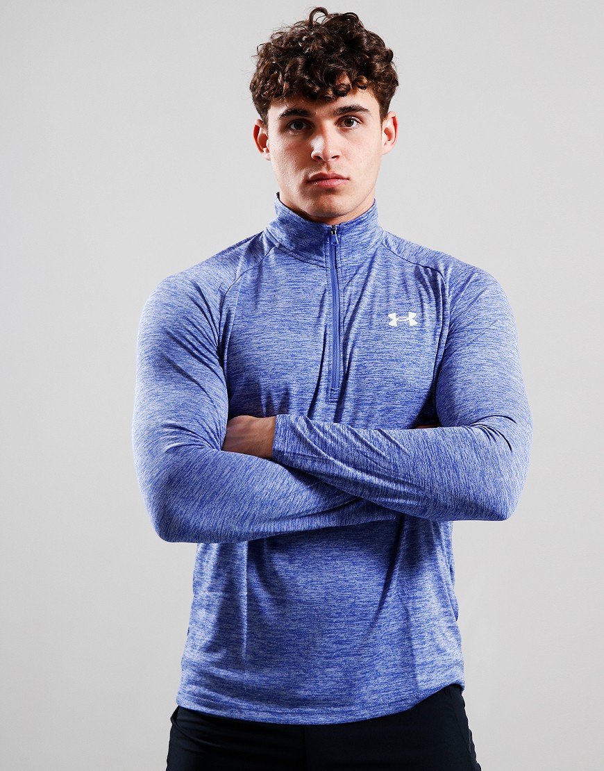 Under Armour Tech Half Zip Sweat Starlight White Terraces Menswear Under Armour Tech Half Zip Sweat Starlight White Terraces Menswear
