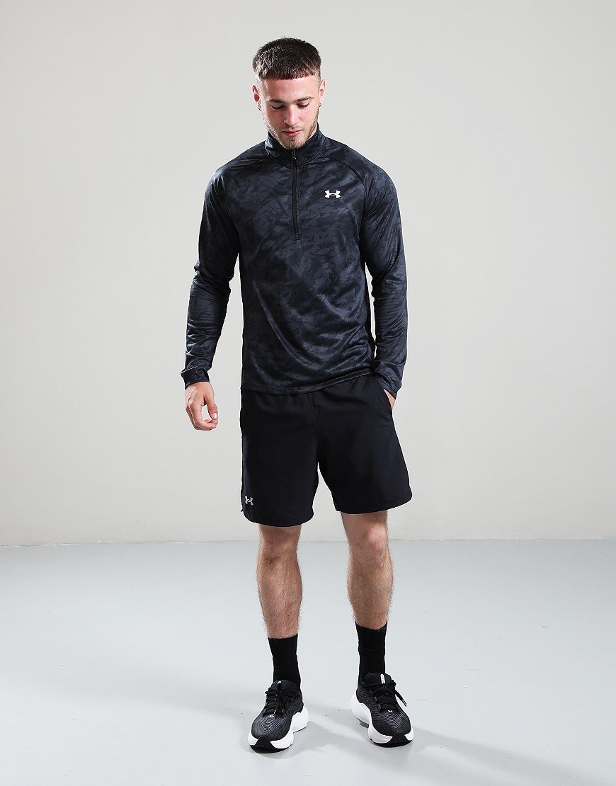 Under Armour Tech 1/2 Zip Black/White