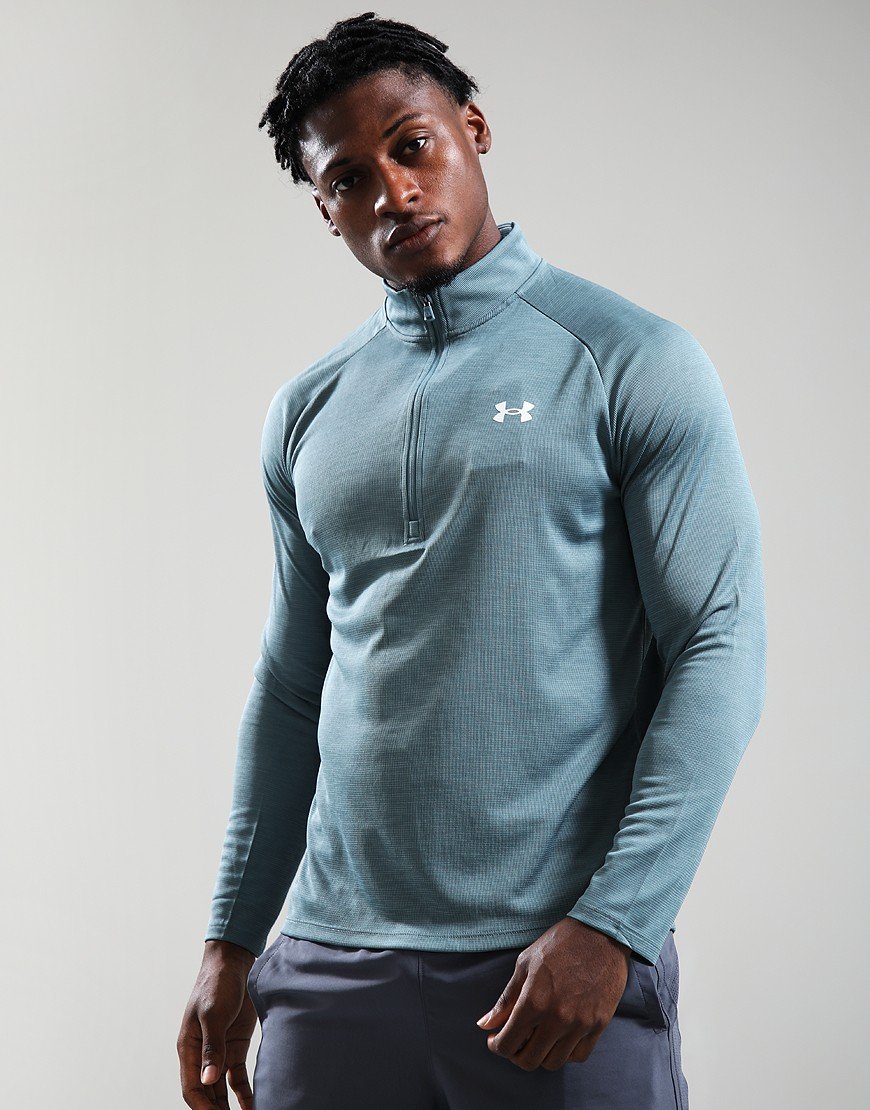 Under Armour Tech 1/2 Zip Blue/White