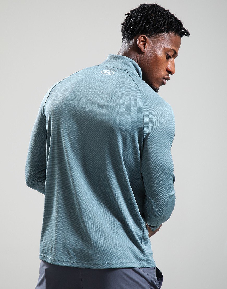 Under Armour Tech 1/2 Zip Blue/White